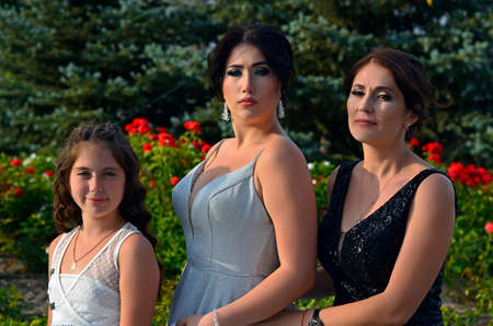 Graduation party, last school ball.の写真素材