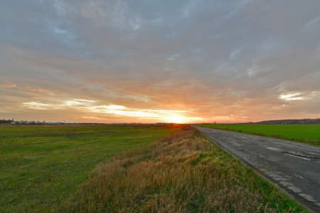 Beautiful countryside landscapes and sunsets.