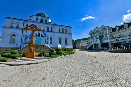 Modova, village of Zapka 07/12/2013. The Zhab Monastery of the Holy Ascension is a convent in the...
