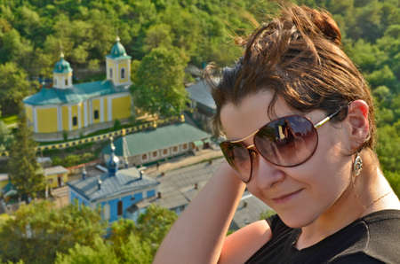 A woman's journey to different cities and countries.