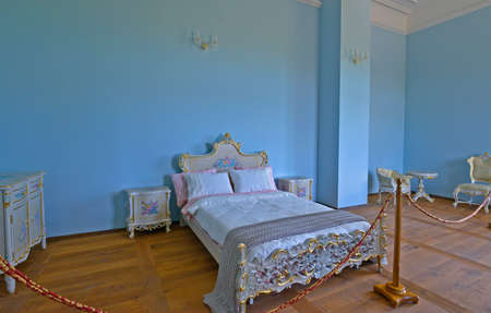 Moldova, Hincesti 05.05.2017 year. Manuk Bey Palace is a building constructed in 1817 by the architect Bernardazzi on the order of Manuk Bey Mirzoyan.のeditorial素材