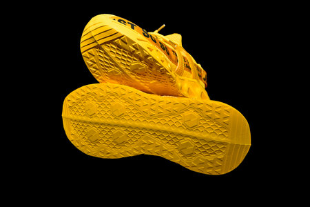 Lightweight, fashionable men's summer sneakers, season spring, autumn, summer.の写真素材