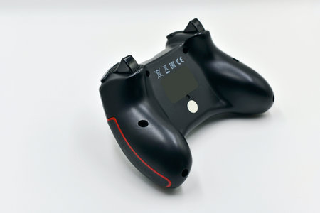The joystick allows you to control a virtual object in two- or three-dimensional space.