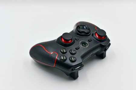 The joystick allows you to control a virtual object in two- or three-dimensional space.