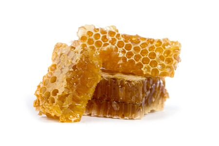 Honeycomb isolated on a white background