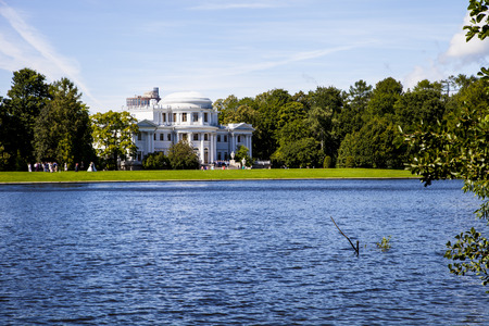 Yelagin Palace in a summer sunny day. St. Petersburgの写真素材
