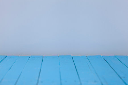 Blue background with place for text. photo background.の写真素材