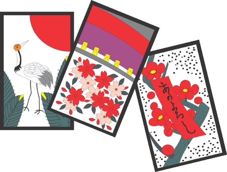 japanese illustrations, symbols of Japanのイラスト素材