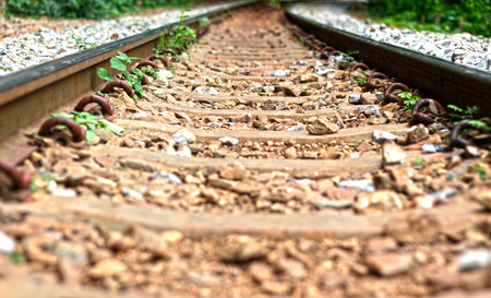Background of railway.の写真素材