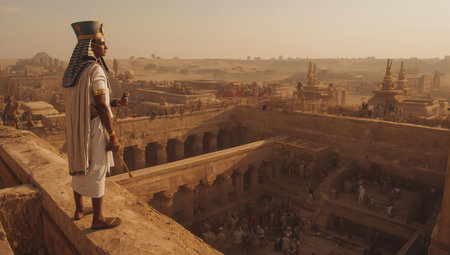 Hindu pilgrim in Bhaktapur, Nepalの写真素材