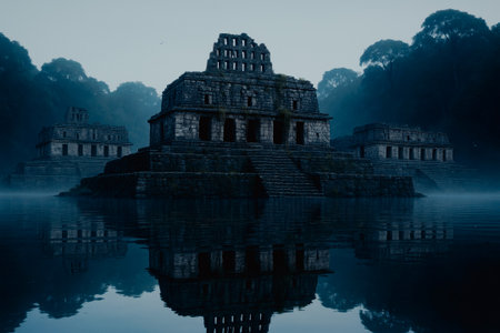 Ruins of the ancient city of Hampi, Karnataka, Indiaの写真素材