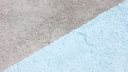 Concrete wall texture. Abstract blue and gray border backgroundの写真素材