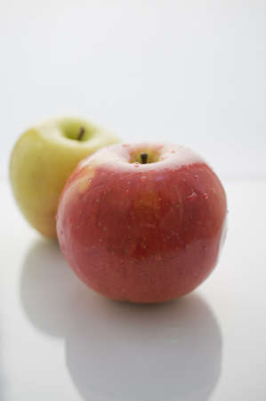 two applesの写真素材
