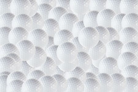 Golf ball backgroundの写真素材