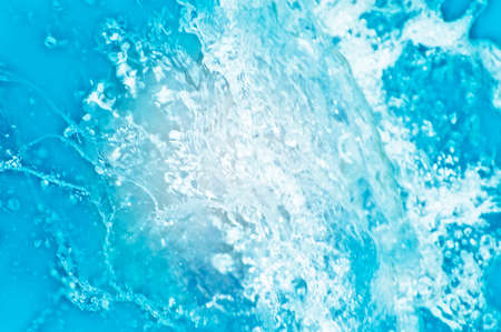 fresh water background (close-up of a waterfall)の写真素材