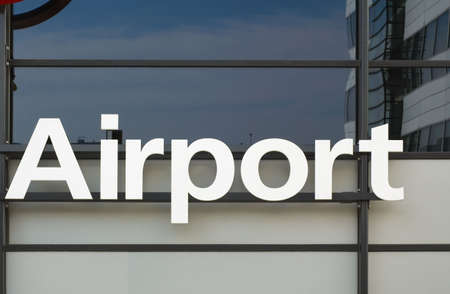 Photo of the word Airportの写真素材