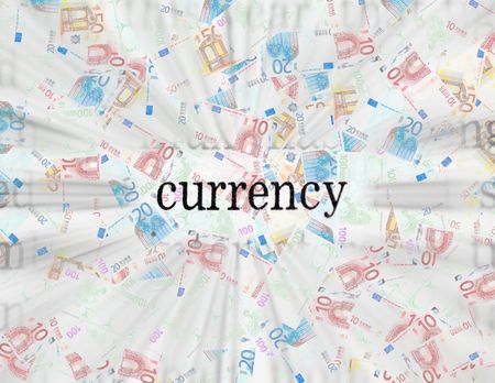 currency concept with euro billsの素材 [FY310582666]