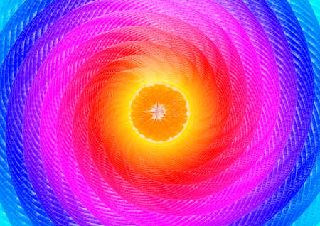 coloorful abstract orange fruit background