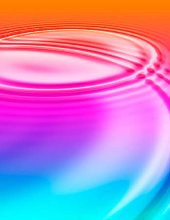colorful liquid ripplesの写真素材