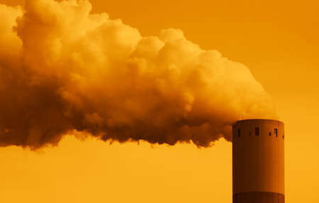 industrial smokeの写真素材