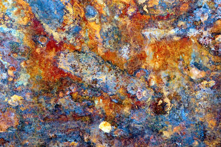 grunge rust old metal textureの写真素材
