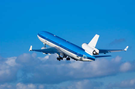 airplane on takeoff 