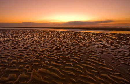 beautiful night at the beach の写真素材