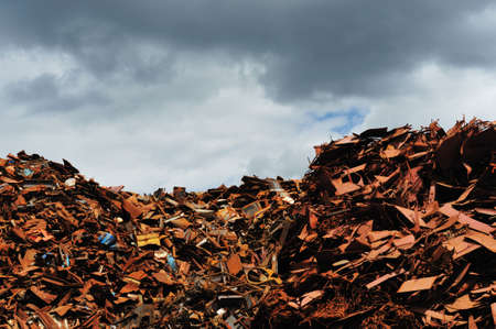 Scrap yard in Amsterdam The Netherlandsの写真素材