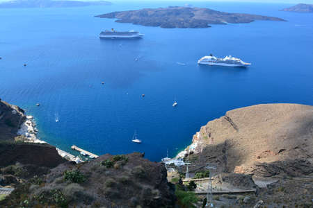 Romantic Santorini,Greeceのeditorial素材