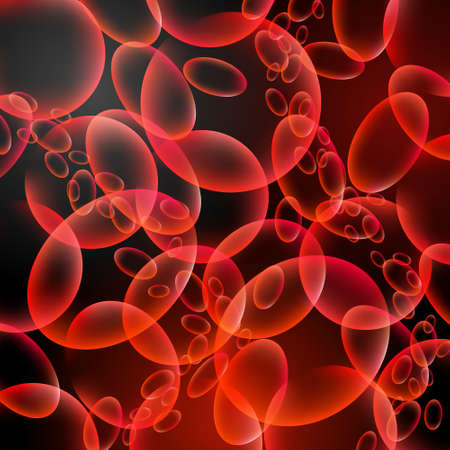 Red blood cellsのイラスト素材