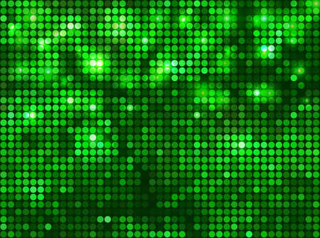 Horizontal green mosaicのイラスト素材