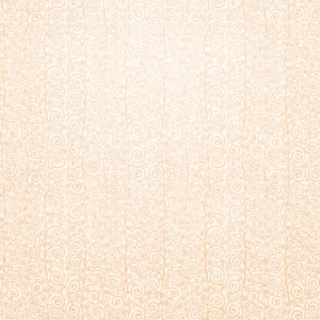 Curly pastel seamless patternのイラスト素材