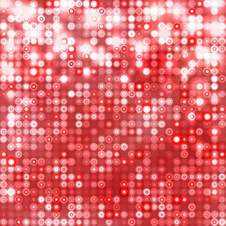 Red abstract sparkling background with circlesのイラスト素材