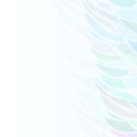 Pure Abstract blue floral background pattern rightのイラスト素材