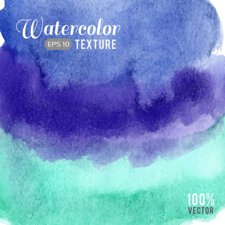 blue turquoise watercolor textureのイラスト素材