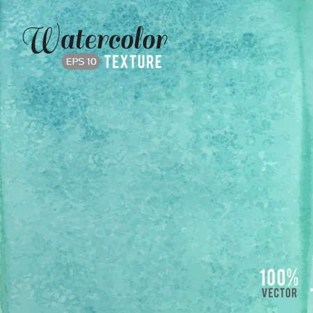 turquoise watercolor textureのイラスト素材