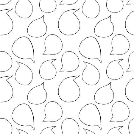 Speech bubbles seamless pattern.のイラスト素材