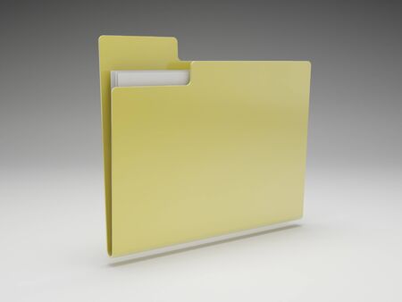 Folder icon with files
