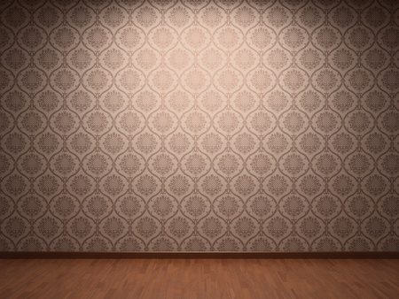 Illuminated fabric wallpaper