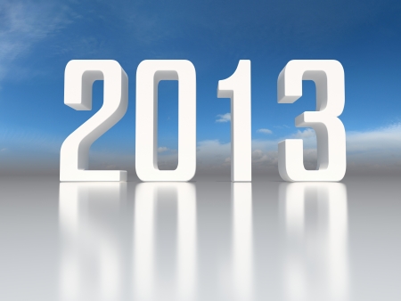 New Year 2013 backgroundの写真素材