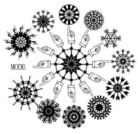 ICEのイラスト素材