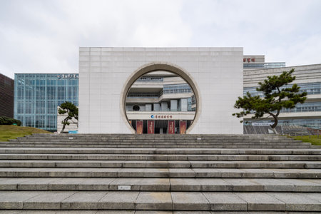 Hiroshima Museum of Natural History.の写真素材