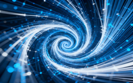 Abstract fractal. Fractal art background for creative design. Decoration for wallpaper, desktop, poster, cover booklet. Print for clothes, t-shirt. Creative illustration for designの素材