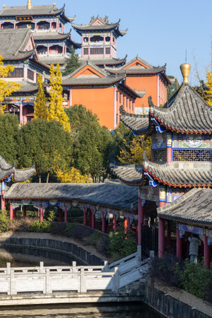 Ancient buildings in Suzhou Chinaの写真素材
