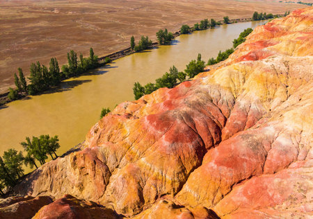 Horseshoe Bend, Colorado River, United States of Americaの素材
