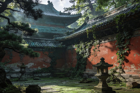 Fushimi Inari Taisha Shrine in Kyoto, Japan.の素材