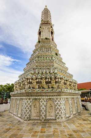 Wat Arun in Bangkok, Thailandの写真素材