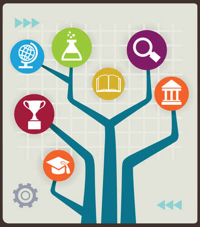 Concept of education のイラスト素材