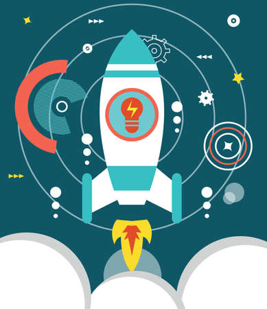 Causes of Business Development - good idea - vector illustration