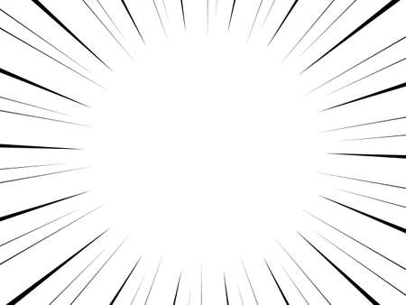 Concentrated line background illustration materialのイラスト素材